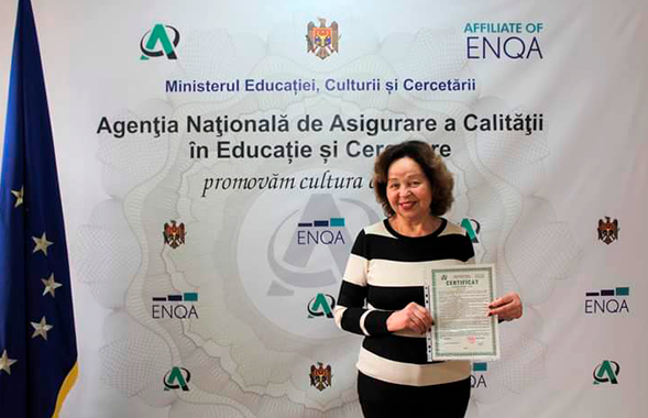 Business development ceremony for BBA student